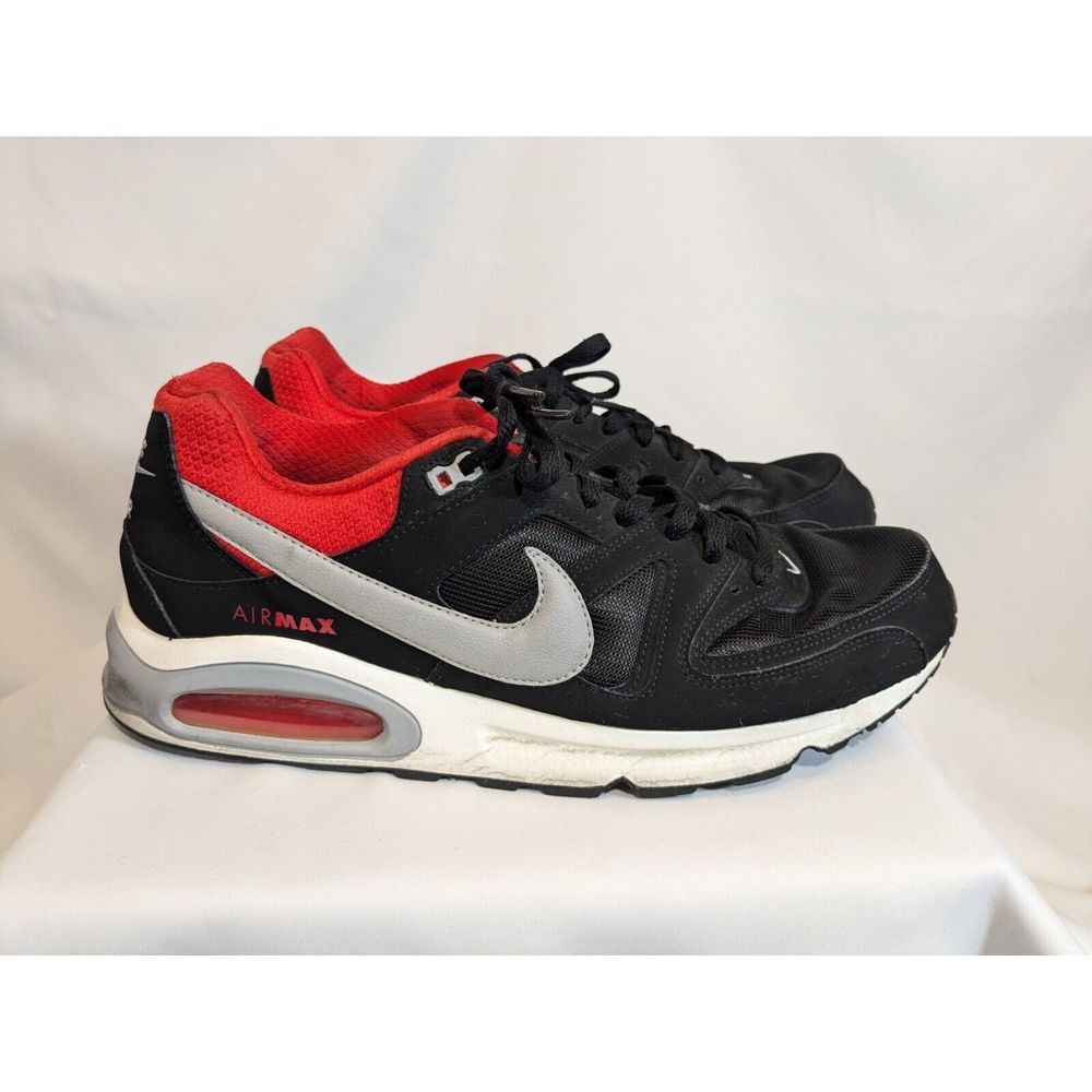 Nike Air Max Command 397689-085 Men's US 13 Running Shoes Black Gray Sneakers